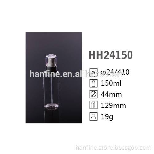 high quality empty Plastic PET Bottle with spray pump cap